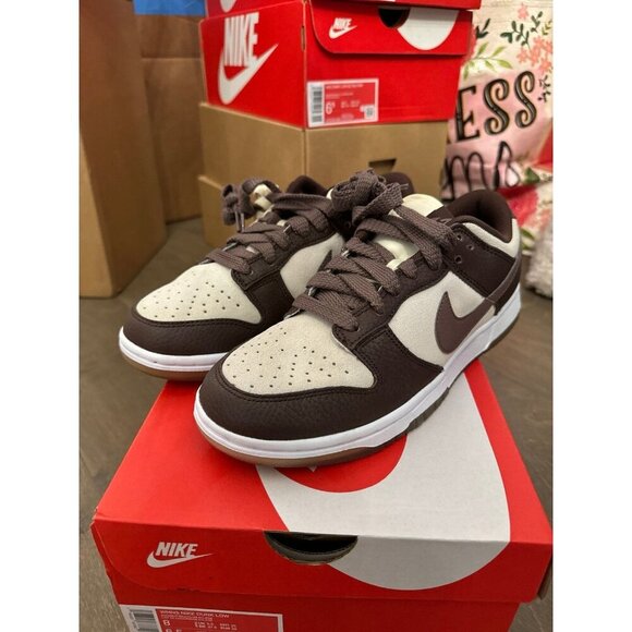 Nike dunk low coconut milk / plum eclipse 8W 6.5M - Picture 2 of 10